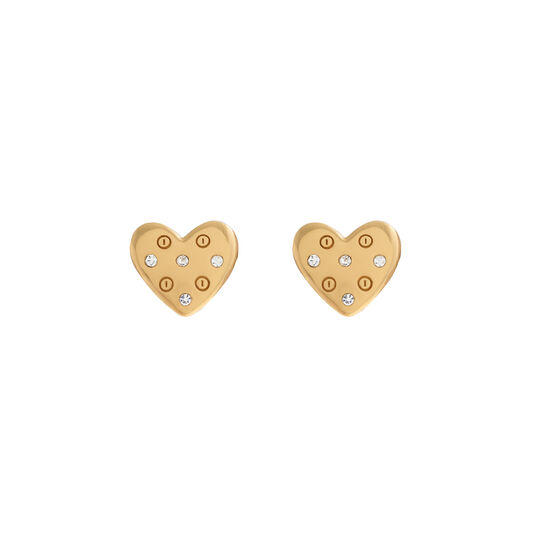 Classics Gold Heart Stud Earrings
