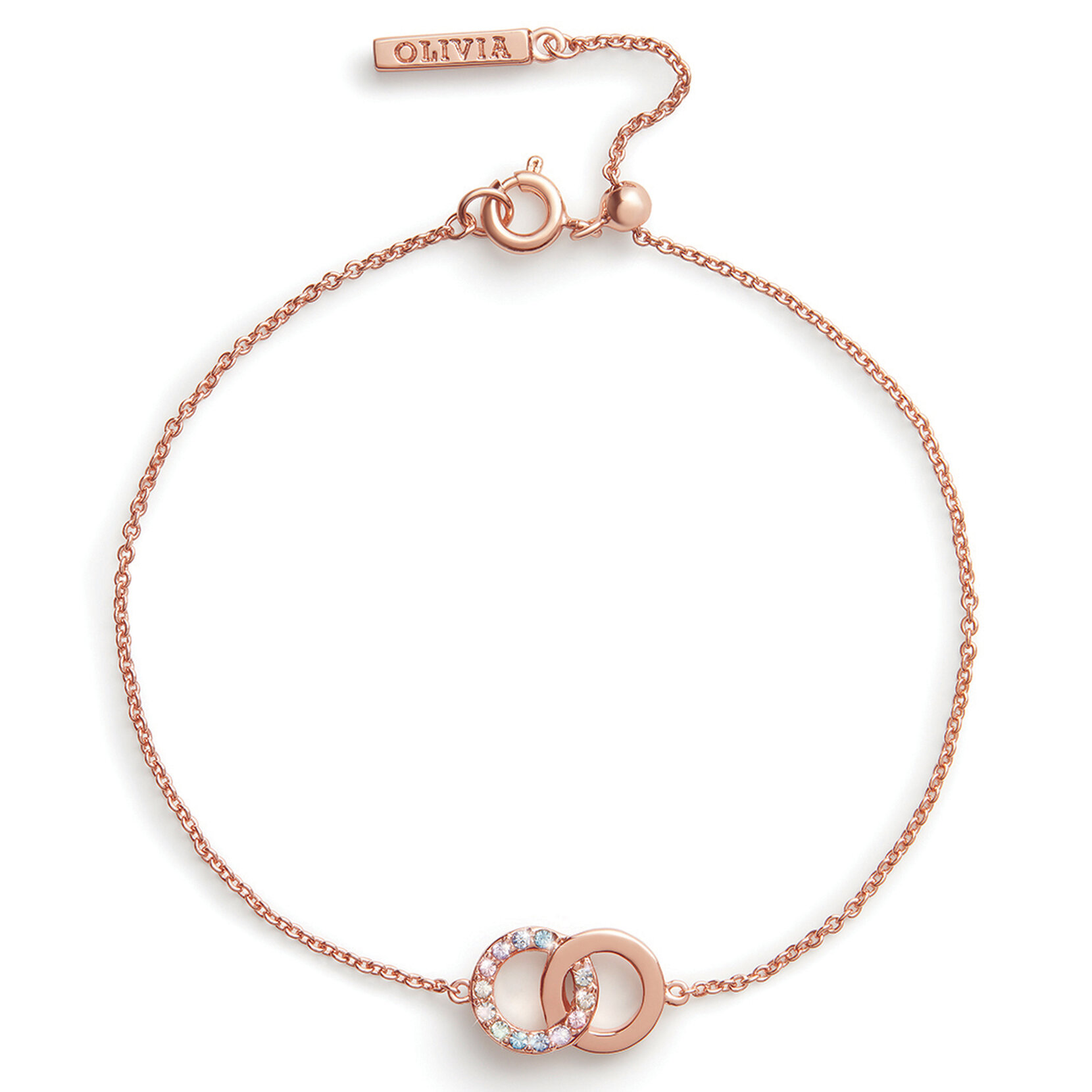 Rose Gold Interlink Bracelet