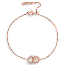 Rose Gold Interlink Bracelet