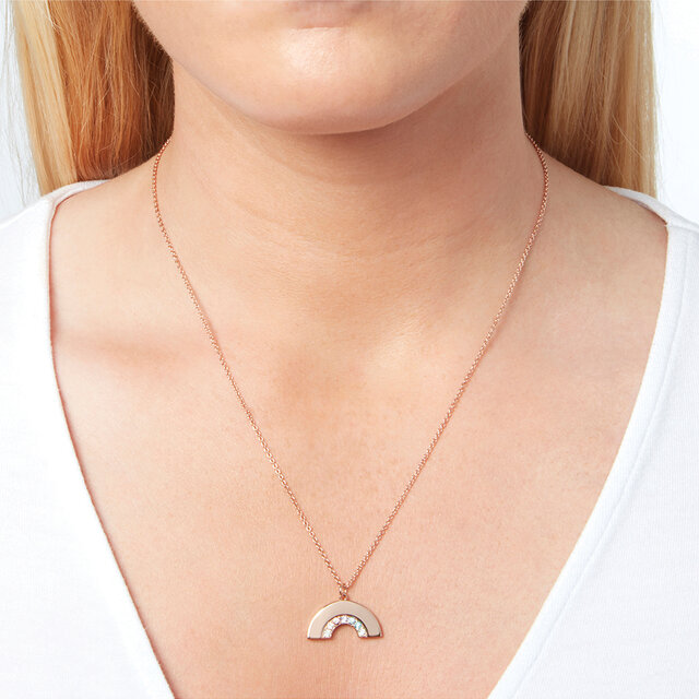 Gold Rainbow Necklace