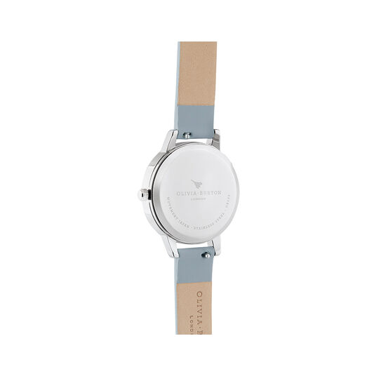 Pretty Blossom Blue & Silver Watch