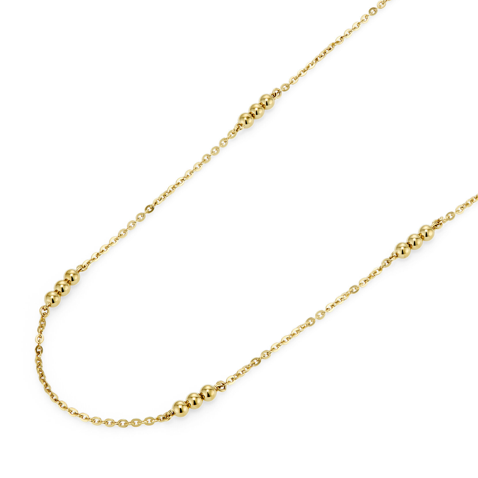 Collier Superposition Ever Stacked Perles Plaqué Or