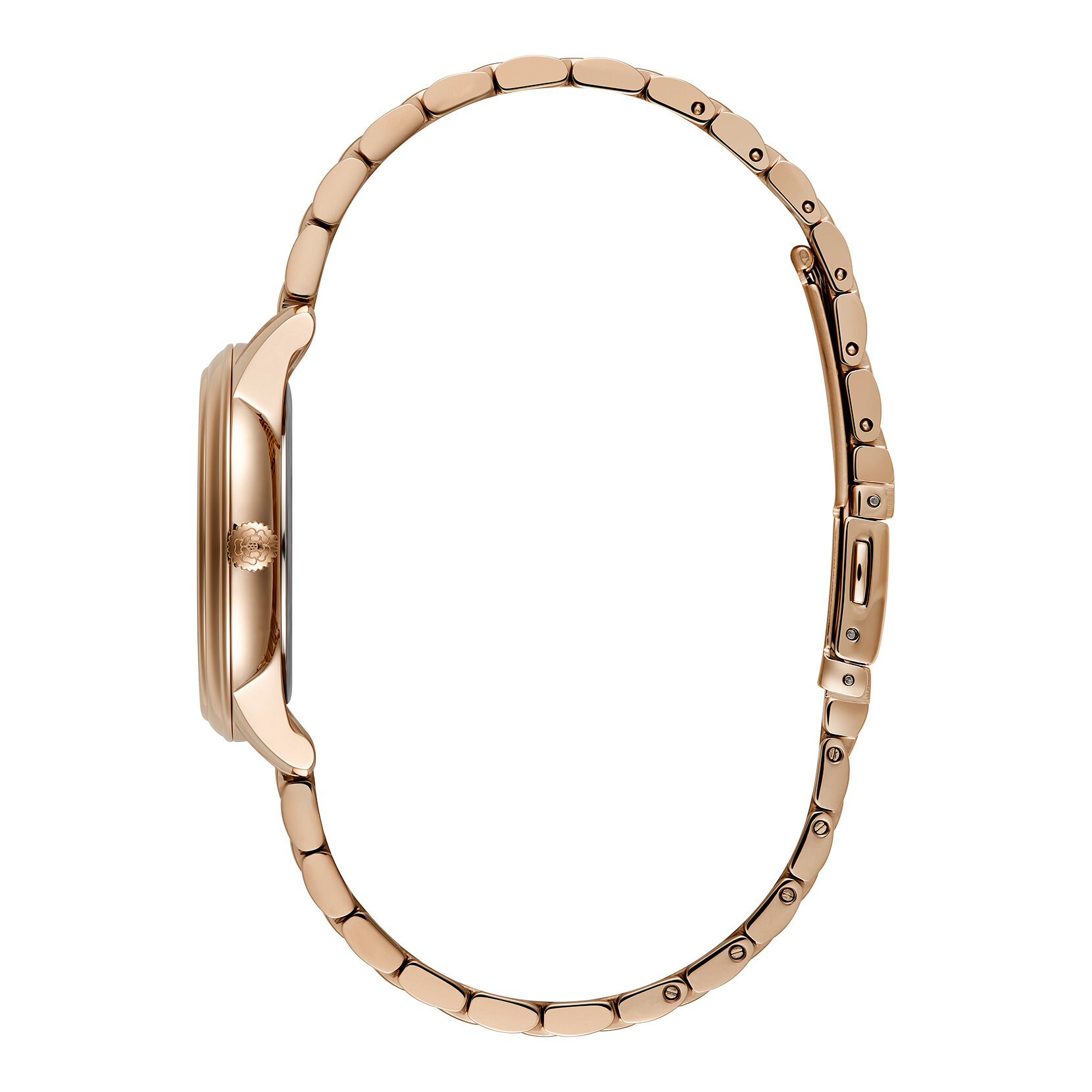 32mm Swirl Mushroom & Rose Gold Bracelet Watch