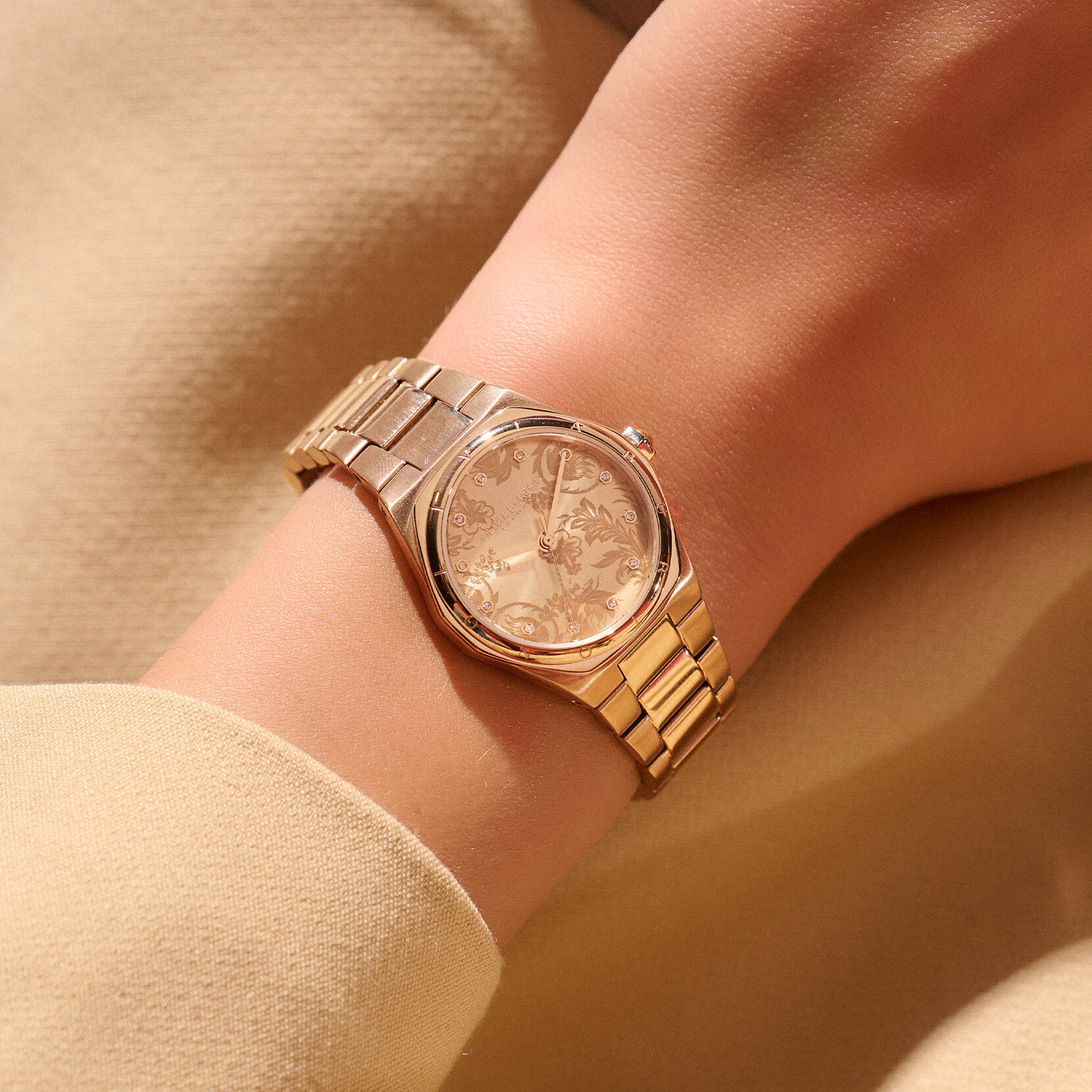 Montre Mini Hexa Neo Or rose 28 mm 