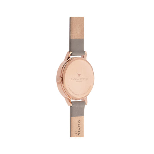 Signature Floral Grey & Rose Gold Watch