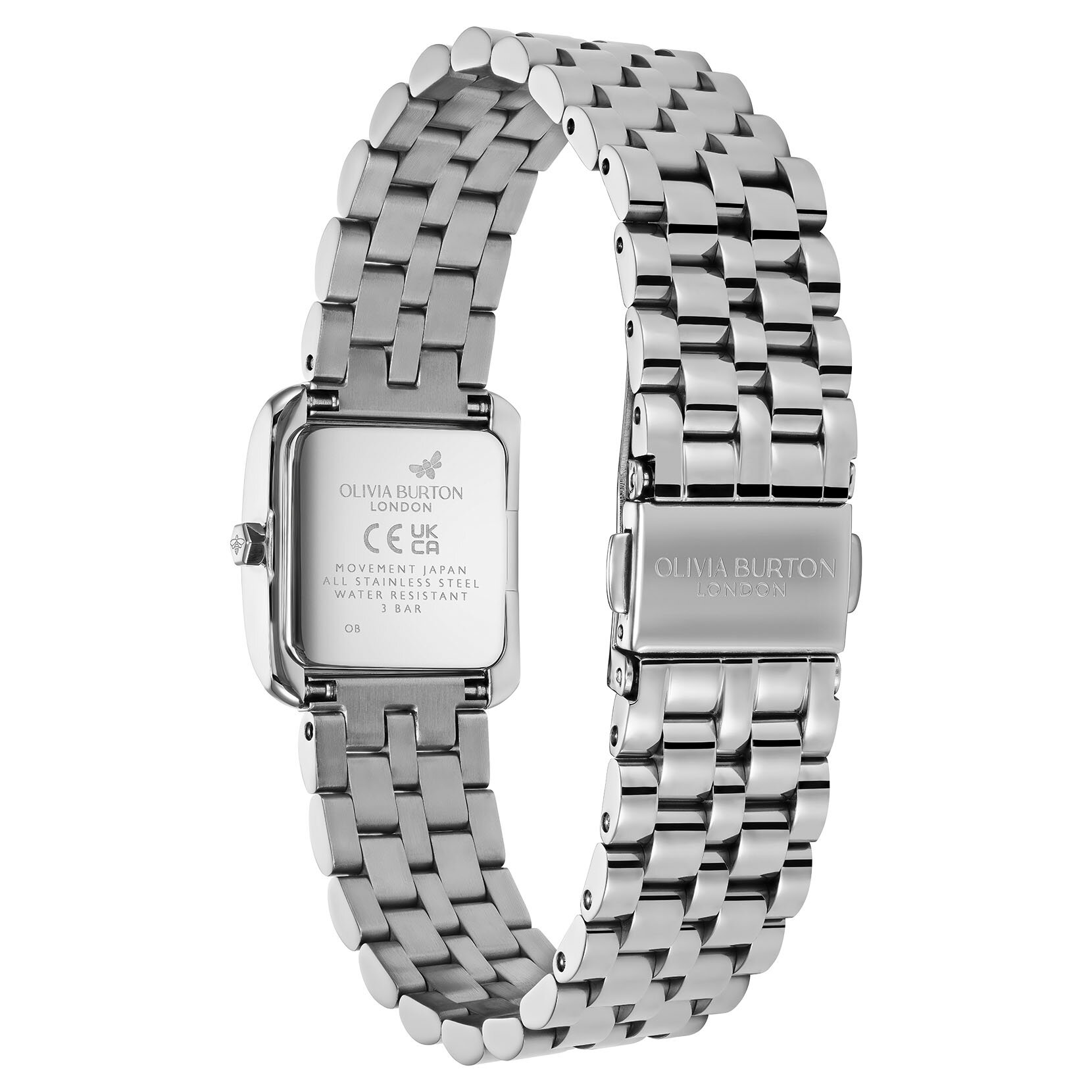 21mm Berkley Blush & Silver Bracelet Watch