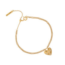 Gold Heart Bracelet