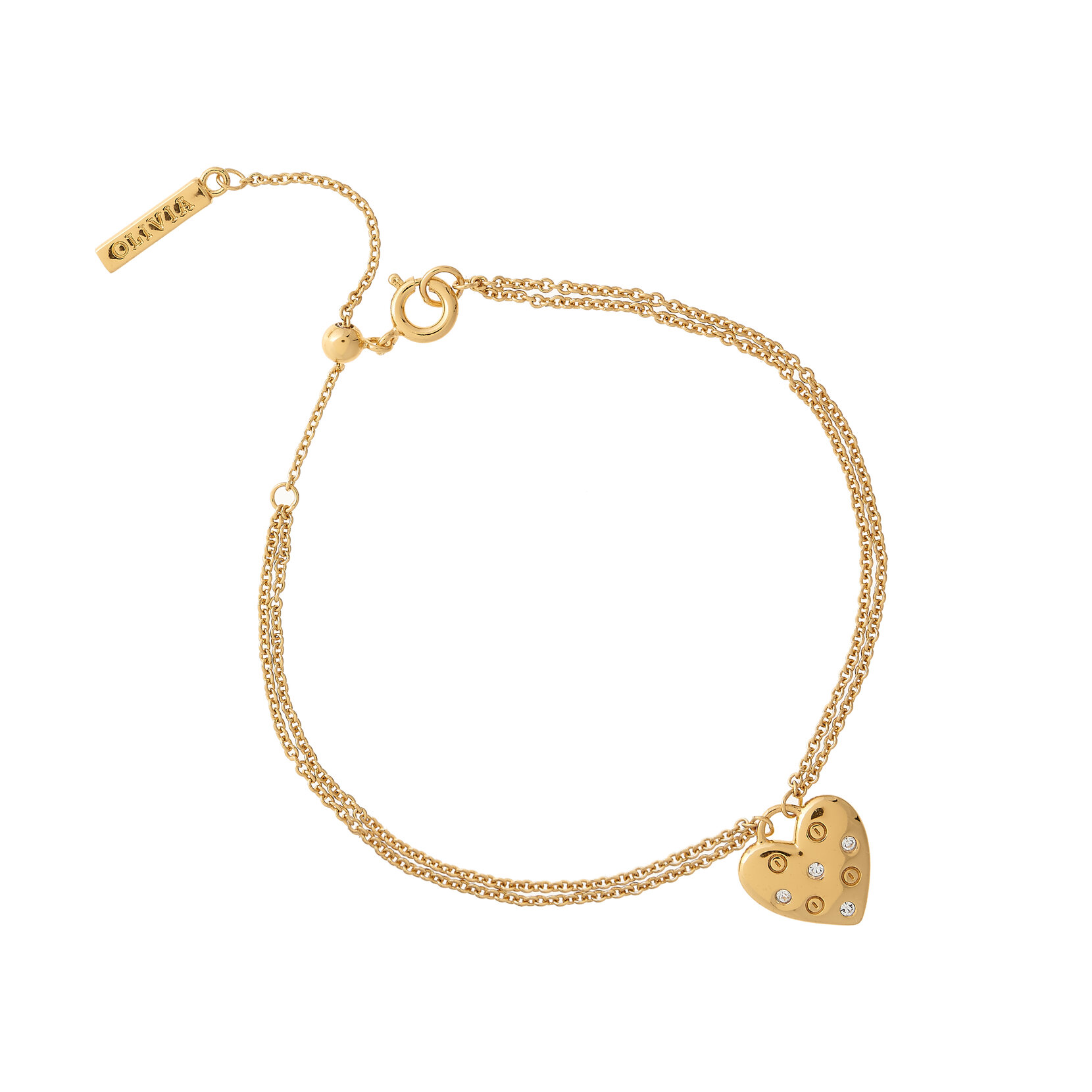 Gold Heart Bracelet