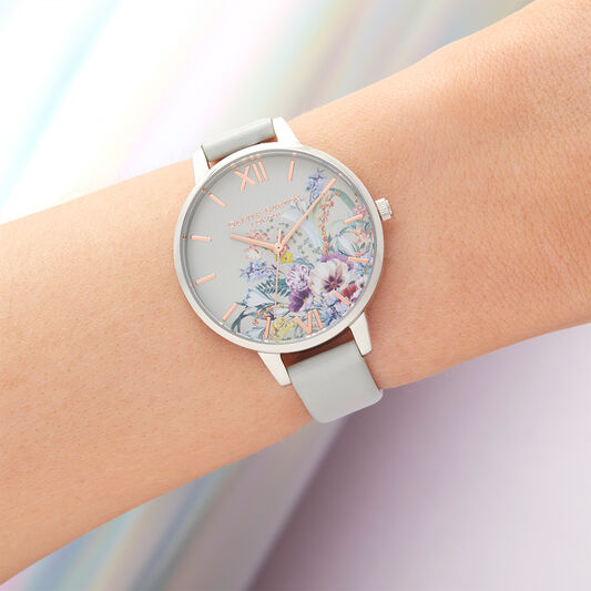 Enchanted Garden Vegan Grey & Silver