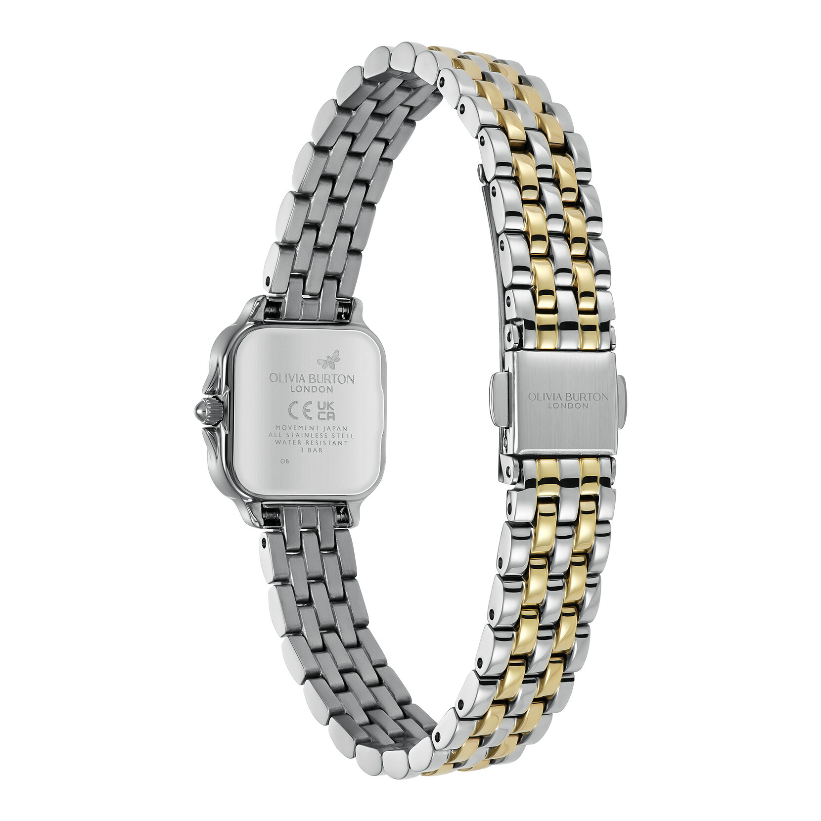 20mm Mini Grosvenor Chalk Blue & Two Tone Bracelet Watch
