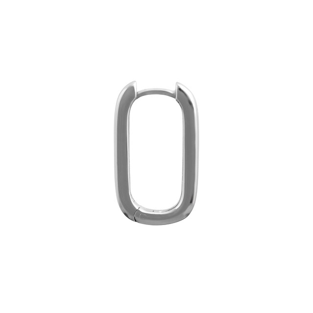 Huggie Hoops Classic Oval argent
