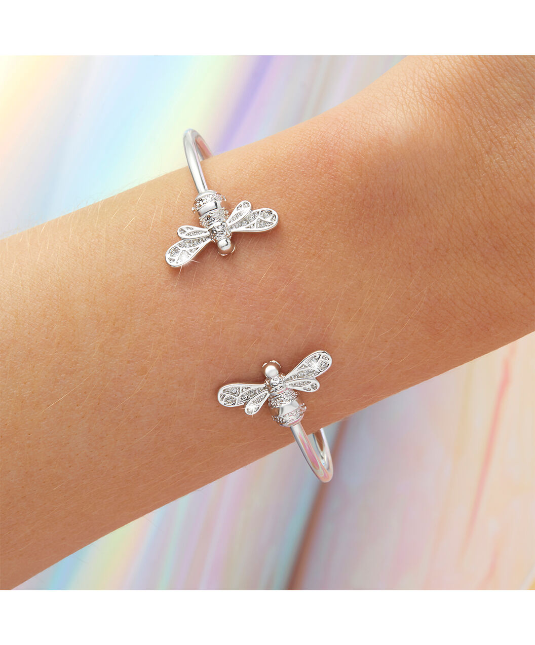 Olivia burton bee outlet bracelet silver