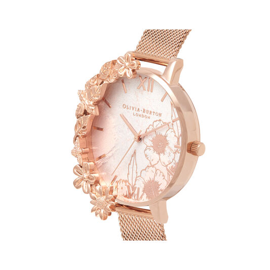 Case Cuffs Rose Gold Mesh