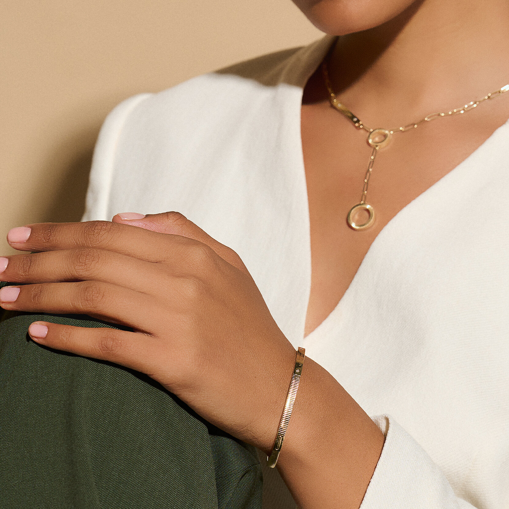 Bracelet or linéaire