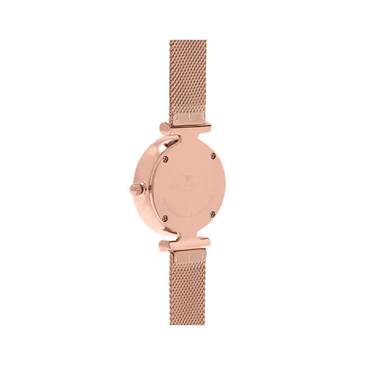Rose Gold Mesh Watch