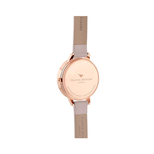 British Blooms 3D Bee, Vegan Rose & Rose Gold Watch