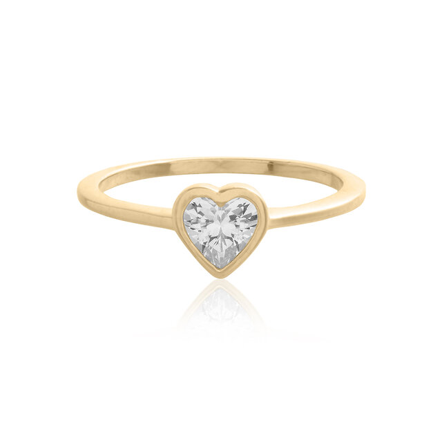 Gold Heart Ring