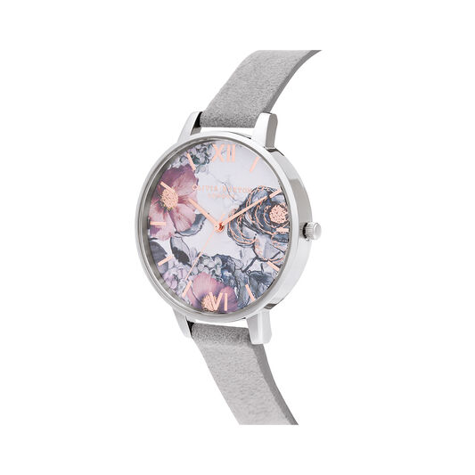 Eco Friendly Grey & Silver Watch