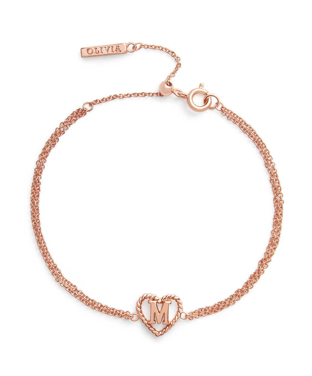 Olivia burton online initial bracelet