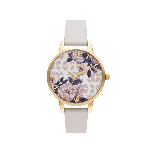 Wild Flower Vegan Blush & Gold Watch