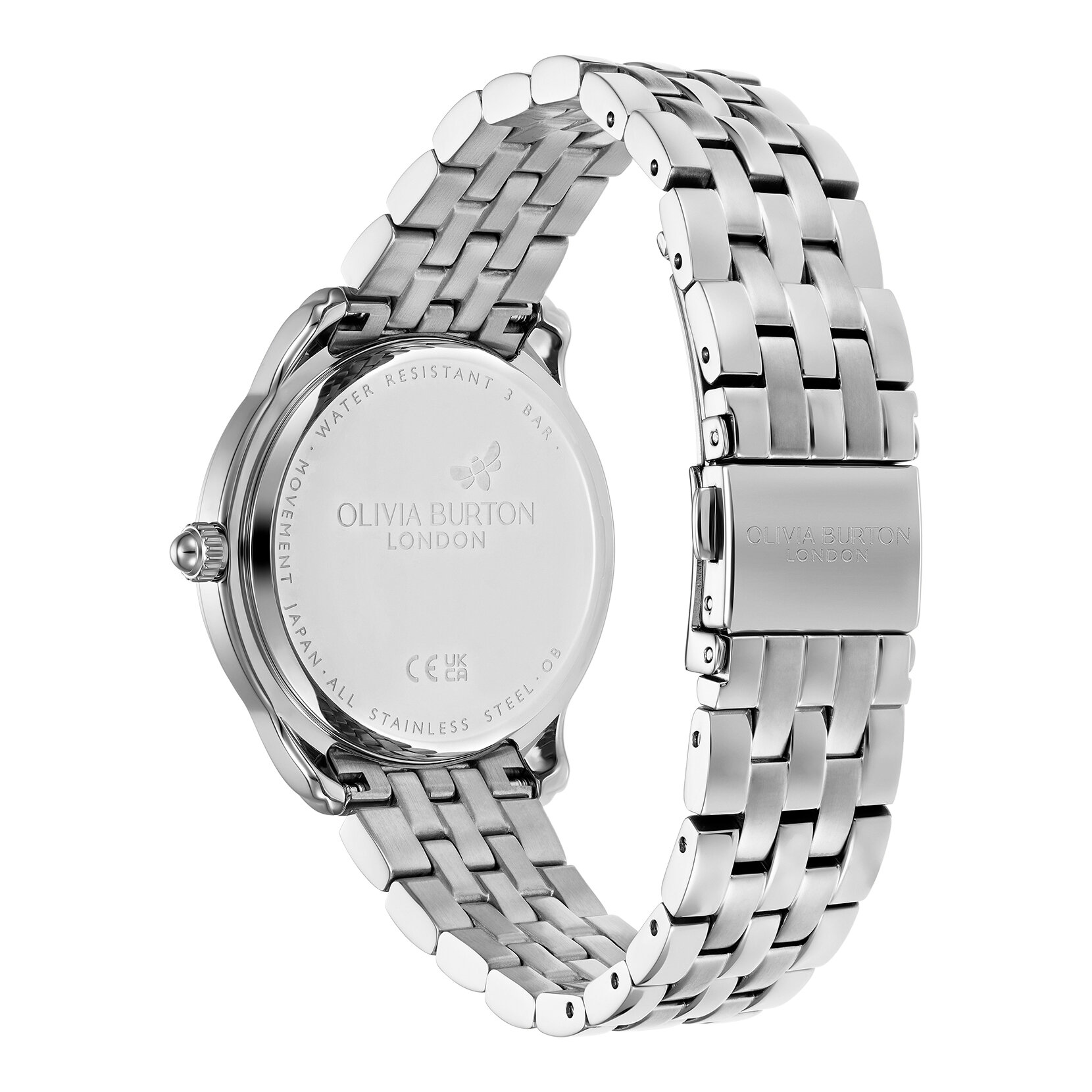 36mm Starlight Color Turquoise & Silver Bracelet Watch