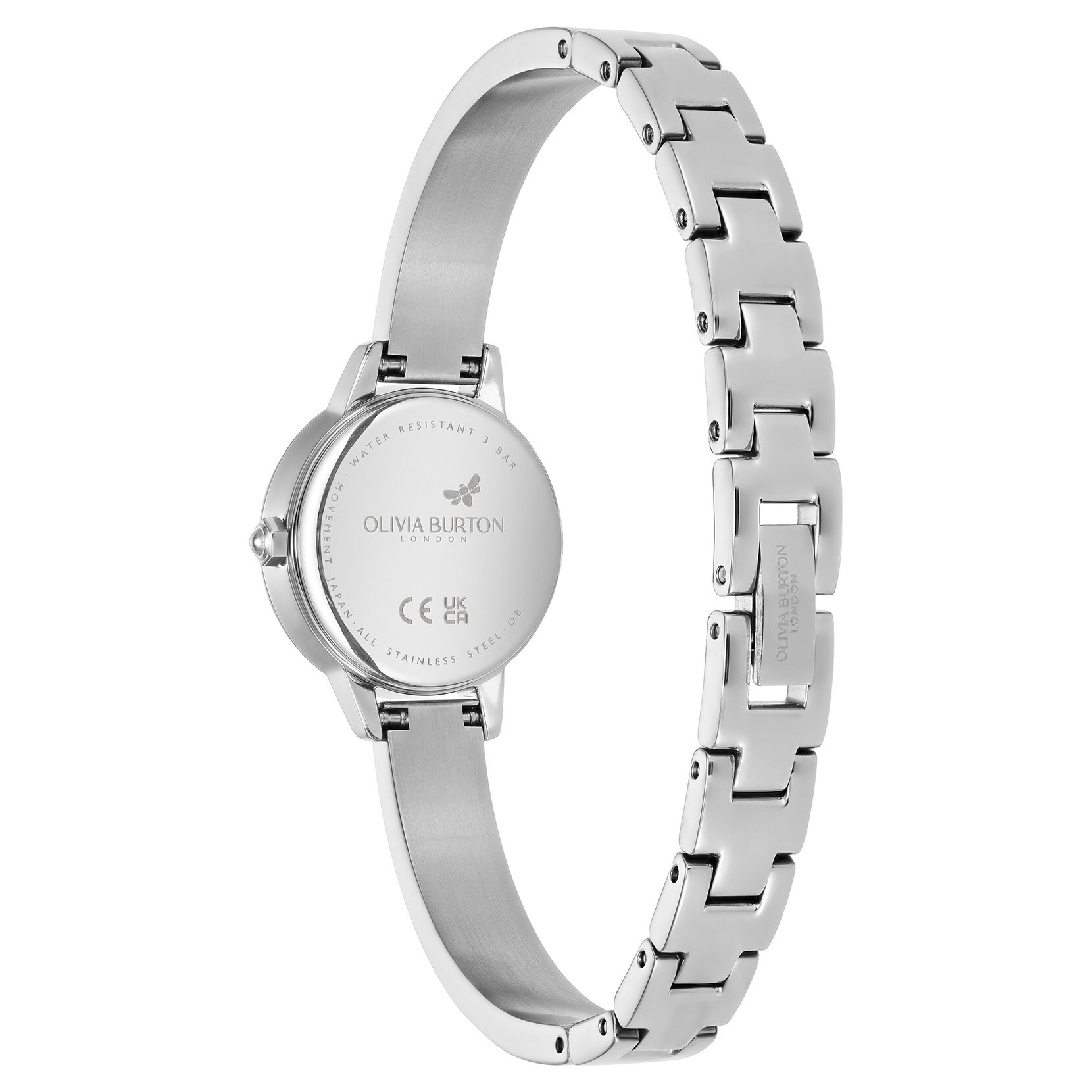 23mm Mini Champagne & Silver Bangle Watch