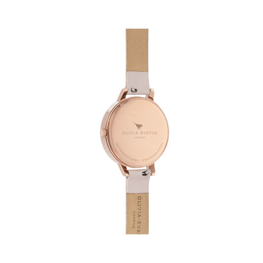 Semi Precious Pink & Rose Gold Watch