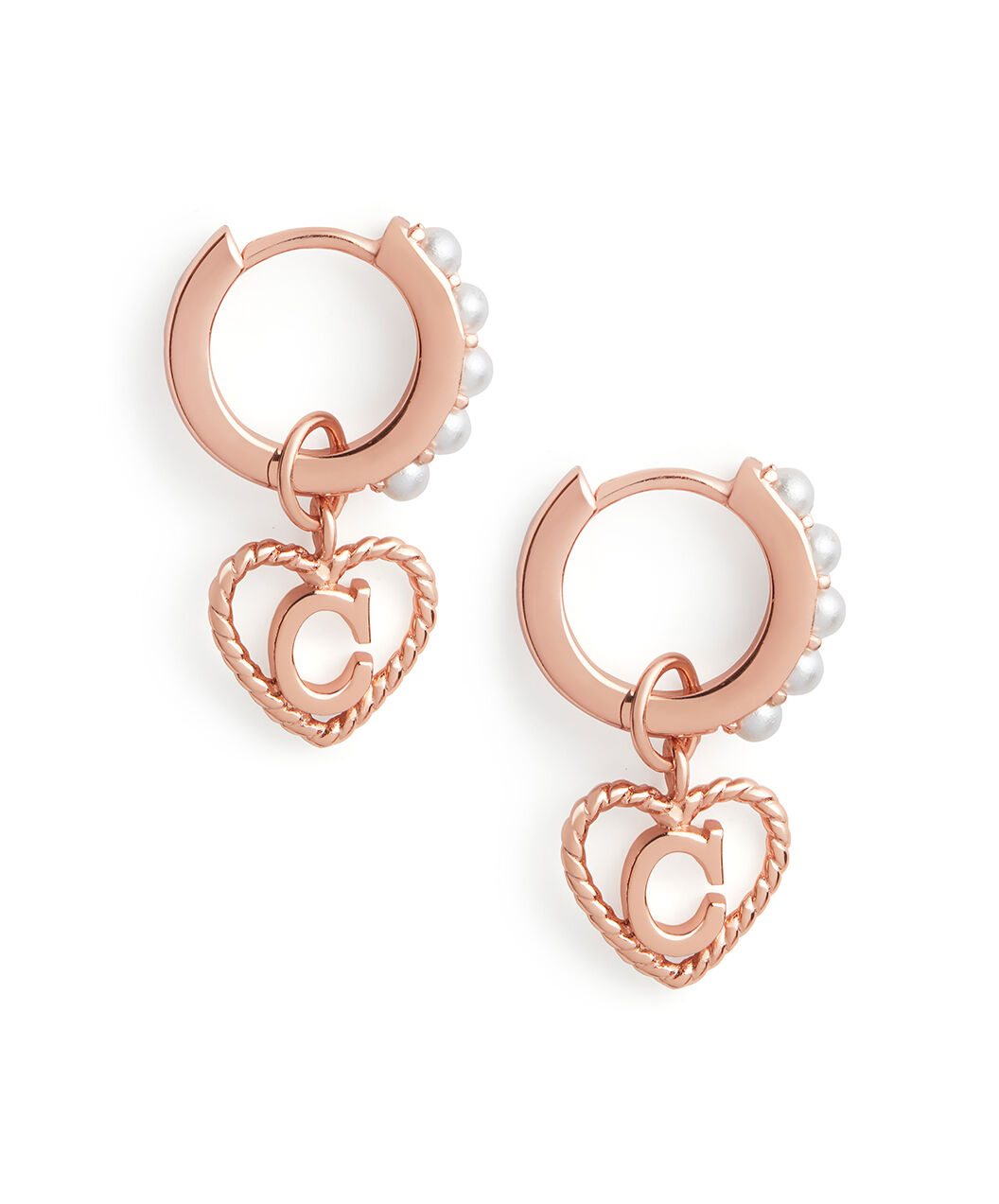 Olivia burton initial earrings best sale