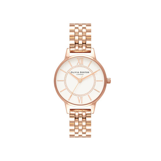 Wonderland Rose Gold Bracelet Watch