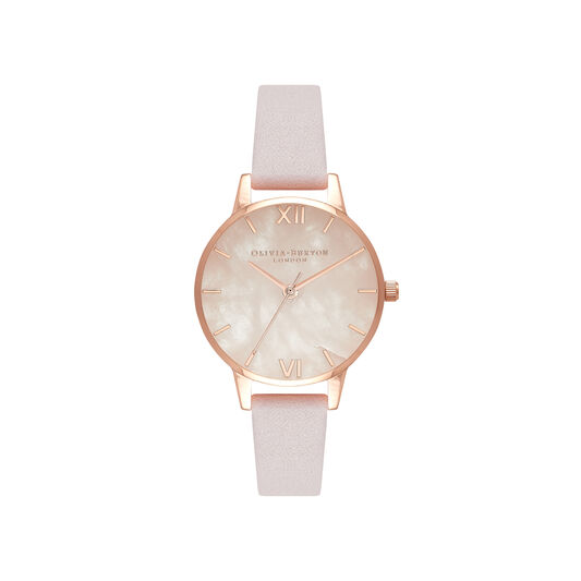 Semi Precious Blossom & Rose Gold Watch