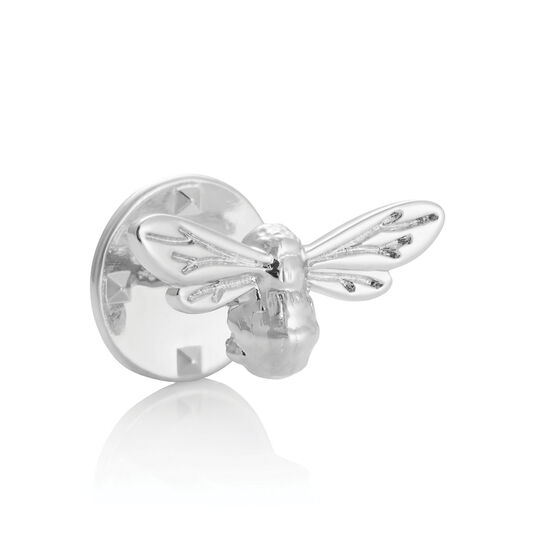 Lucky Bee Pin Silver