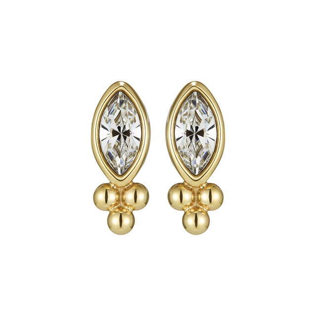 Dainty Gold Plated Stud Earrings