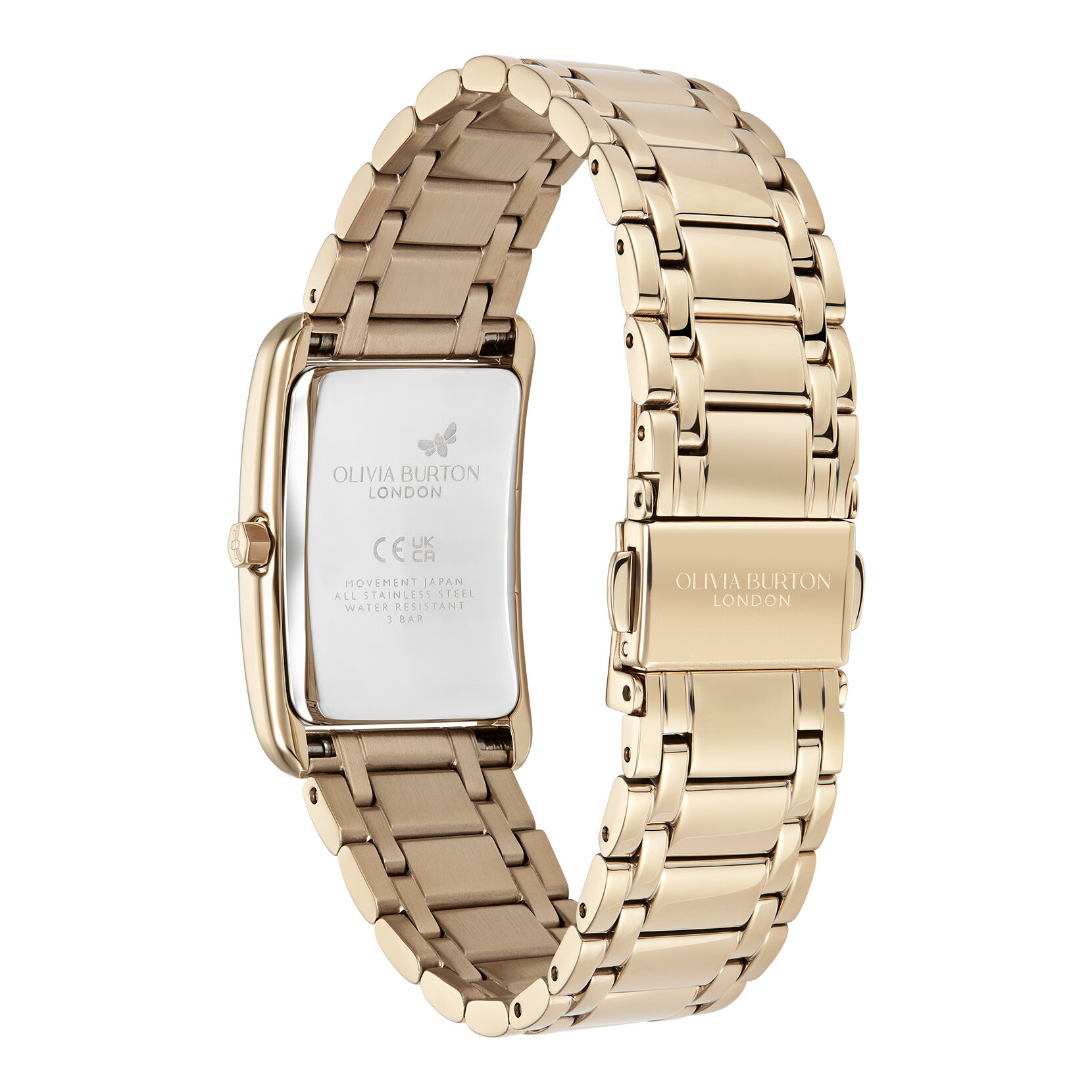 Bracelet de Montre Grove 23mm Prune de Minuit & Rose Gold
