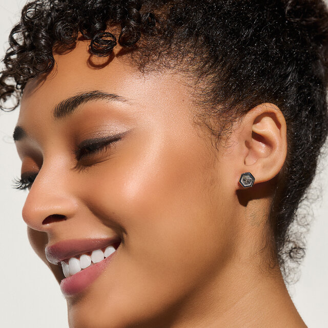 Clous d’oreilles Abeille Minima Argent