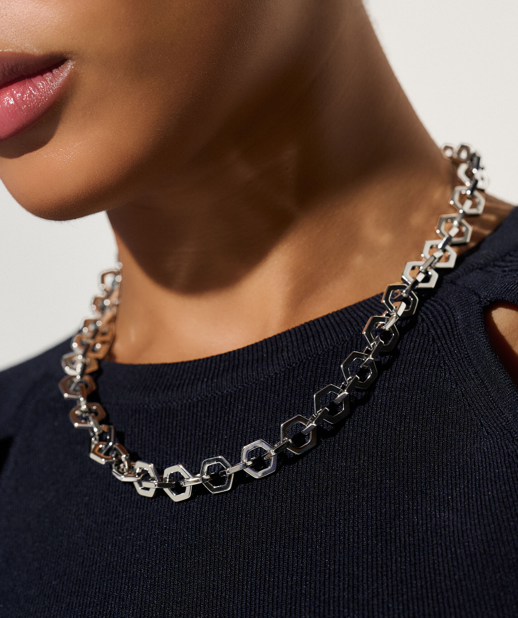 Men's Stainless steel chain necklace | DX1497 Diesel