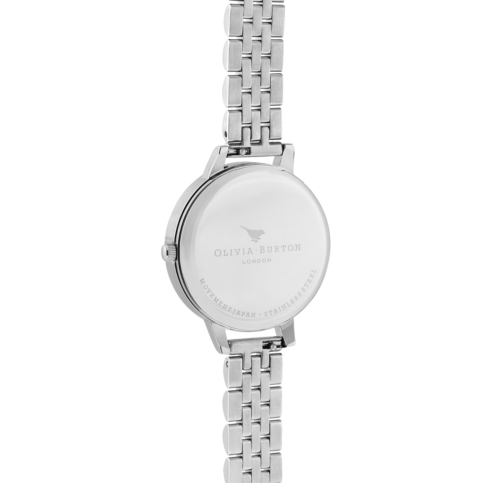 34mm Silver Bracelet Watch